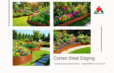 Corten Steel Garden Edging
